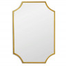 Зеркало фигурное Lyra Gold (Лира) в раме Svart