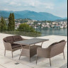 Комплект мебели T198B/S54B-W56 Light brown
