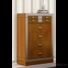 Комод высокий 6 ящиков с декором Versati