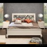 Кровать с резным изголовьем Deco