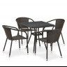 Комплект мебели T282BNT/Y137C-W53 4Pcs Brown