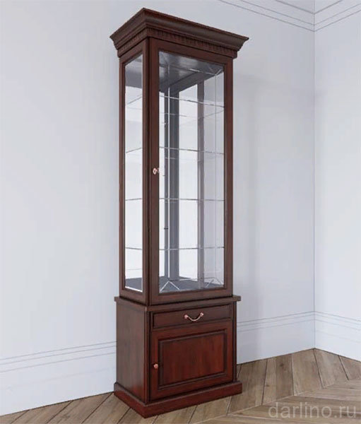 Витрина однодверная Aletan Wood