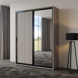 Шкаф-купе 2-х дверный Нео с 1 зеркалом L1204 х H2200