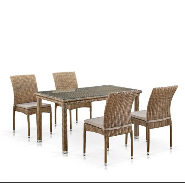 Комплект мебели T256B/Y380B-W65 4Pcs Light Brown